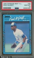 Fred McGriff #56 Baseball Cards 1990 Donruss Best AL Prices