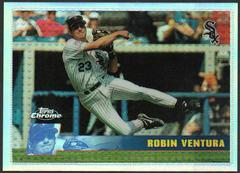 Robin Ventura [Refractor] #124 Baseball Cards 1996 Topps Chrome Prices