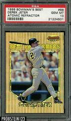 Derek Jeter [Atomic Refractor] #88 Baseball Cards 1999 Bowman's Best Prices