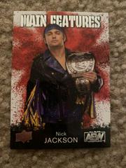 Nick Jackson Wrestling Cards 2021 Upper Deck AEW Main Features Prices