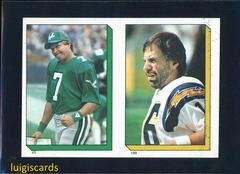 Ron Jaworski, Bob Thomas Football Cards 1986 Topps Stickers Prices