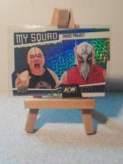 Luther, Serpentico [Blue] Wrestling Cards 2022 Upper Deck Allure AEW My Squad Prices