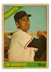 Jim Davenport #176 Baseball Cards 1966 Venezuela Topps Prices