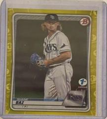 Shane Baz [Yellow Foil] Baseball Cards 2020 Bowman Draft 1st Edition Prices