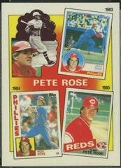 Pete Rose [Special 1983-85] Baseball Cards 1986 Topps Tiffany Prices