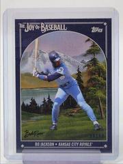Bo Jackson [Prussian Blue] #15 Baseball Cards 2023 Topps X Bob Ross The Joy Of Prices