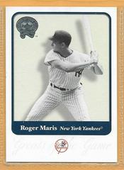 Roger Maris #45 Baseball Cards 2001 Fleer Greats Prices