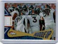 Denver Broncos [Gold Zone] #11 Football Cards 2023 Panini Score Huddle Up Prices