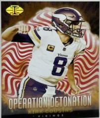 Kirk Cousins [Red] #10 Football Cards 2023 Panini Illusions Operation Detonation Prices