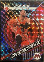 Zach LaVine Basketball Cards 2021 Panini Mosaic Overdrive Prices