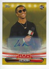 Lio Rush [Autograph Gold] Wrestling Cards 2019 Topps WWE RAW Prices