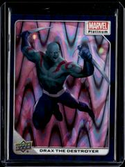 Drax The Destroyer [Teal Wave] Marvel 2023 Upper Deck Platinum Prices