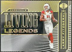 Larry Fitzgerald [Black] Football Cards 2020 Panini Illusions Living Legends Prices
