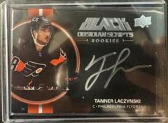 Tanner Laczynski Hockey Cards 2021 SPx UD Black Obsidian Rookie Scripts Prices