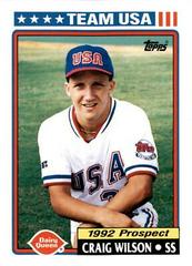 Craig Wilson Baseball Cards 1992 Topps Dairy Queen Team USA Prices