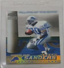 Barry Sanders Football Cards 1998 Pacific Crown Royale Pillars of the Game Prices
