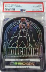Kawhi Leonard #35 Basketball Cards 2021 Panini Obsidian Volcanix Prices