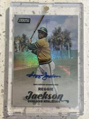 Reggie Jackson [Refractor Autograph] Baseball Cards 2017 Stadium Club Chrome Prices