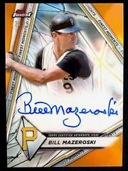 Bill Mazeroski [Orange] #FMA-BM Baseball Cards 2022 Topps Finest Moments Autographs Prices