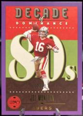 Joe Montana [Violet] #DOD-10 Football Cards 2023 Panini Legacy Decade of Dominance Prices