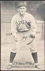S. F. 'Steve' O'Neil [O'Neill] Baseball Cards 1921 Exhibits Prices