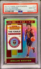 Collin Sexton [The Finals Ticket] Basketball Cards 2019 Panini Contenders Prices
