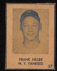 Frank Hiller [Hand Cut] #37 Baseball Cards 1948 R346 Blue Tint Prices