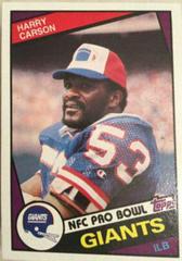 Harry Carson Football Cards 1984 Topps Prices