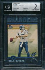 Philip Rivers [Black] #375 Football Cards 2004 Topps Prices