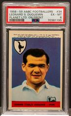 Leonard Stanley Duquemin [Planet Ltd. on Front] Soccer Cards 1958 A & BC Footballers Prices