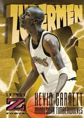 Kevin Garnett #173 Basketball Cards 1996 Skybox Z Force Prices