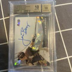 Jake Burger [Atomic Refractor] #MA-JB Baseball Cards 2017 Bowman's Best Monochrome Autograph Prices
