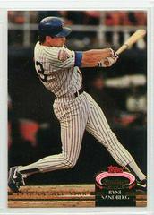 Ryne Sandberg Baseball Cards 1993 Stadium Club Murphy Prices
