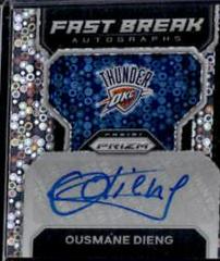Ousmane Dieng #FBR-ODT Basketball Cards 2022 Panini Prizm Fast Break Rookie Autographs Prices