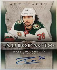 Mats Zuccarello Hockey Cards 2021 Upper Deck Artifacts Auto Facts Prices