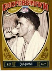 Carl Hubbell #41 Baseball Cards 2013 Panini Cooperstown Prices