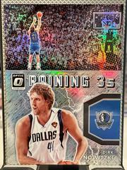 Dirk Nowitzki [Holo] #18 Basketball Cards 2021 Panini Donruss Optic Raining 3s Prices