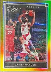 James Harden [Gold] #18 Basketball Cards 2019 Panini One and One Prices