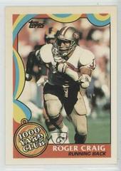 Roger Craig #3 Football Cards 1989 Topps 1000 Yard Club Prices