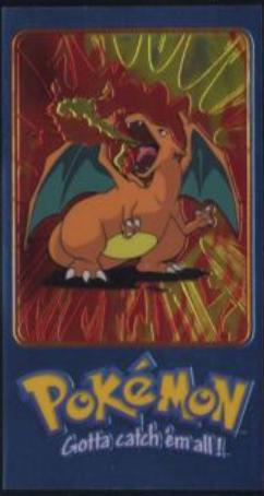 Charizard [Tin Topper] #5 Pokemon 2000 Topps TV