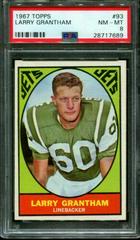 Larry Grantham #93 Football Cards 1967 Topps Prices