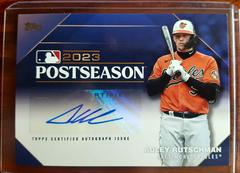Adley Rutschman #PPA-AR Baseball Cards 2024 Topps Postseason Performance Autograph Prices