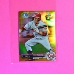 T.J. Friedl [Prospects Gold Refractor] #BCP71 Baseball Cards 2017 Bowman Chrome Mini Prices