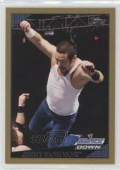 Jimmy Wang Yang [Gold] #64 Wrestling Cards 2009 Topps WWE Prices