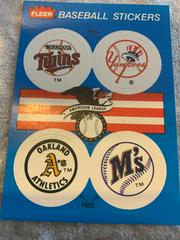 Twins, Yankees, Athletics, Mariners ## Baseball Cards 1989 Fleer Baseball Stickers Prices