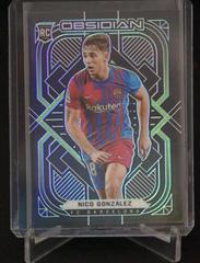 Nico Gonzalez [Electric Etch Green] Soccer Cards 2021 Panini Obsidian Prices