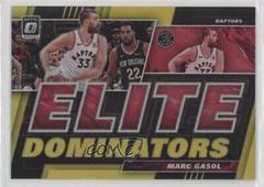 Marc Gasol [Gold] Basketball Cards 2019 Panini Donruss Optic Elite Dominators Prices