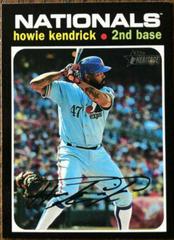 Howie Kendrick [Throwback] #673 Baseball Cards 2020 Topps Heritage Prices