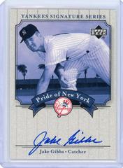 Jake Gibbs Baseball Cards 2003 Upper Deck Yankees Signature Series Pride of NY Autograph Prices