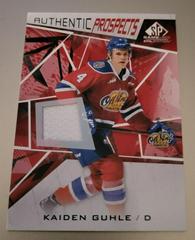 Kaiden Guhle [Red Jersey] #5 Hockey Cards 2021 SP Game Used CHL Prices